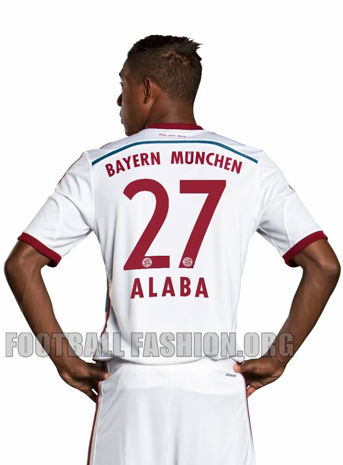 gelijkheid Streng geleidelijk FC Bayern Munich 2014/15 adidas Away Kit - FOOTBALL FASHION