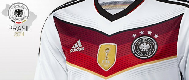 Germany OFFICIAL FIFA World Cup 2014 CHAMPIONS Soccer Jersey Shirt
