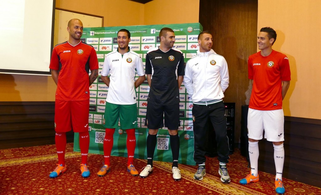 Bulgaria National Team Soccer Shirt jersey 2020 Home Joma football 