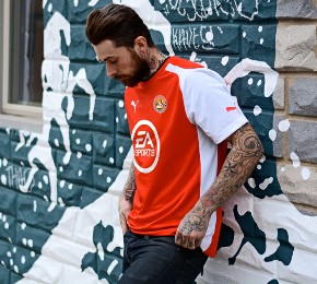 FC Santa Claus 2014 2015 PUMA Home and Away Football Kit, Soccer Jersey, Shirt