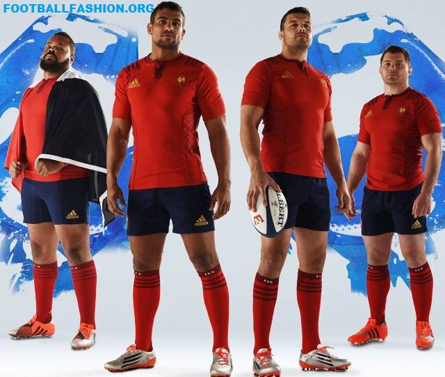 France Rugby 2015 Adidas Away Kit Football Fashion