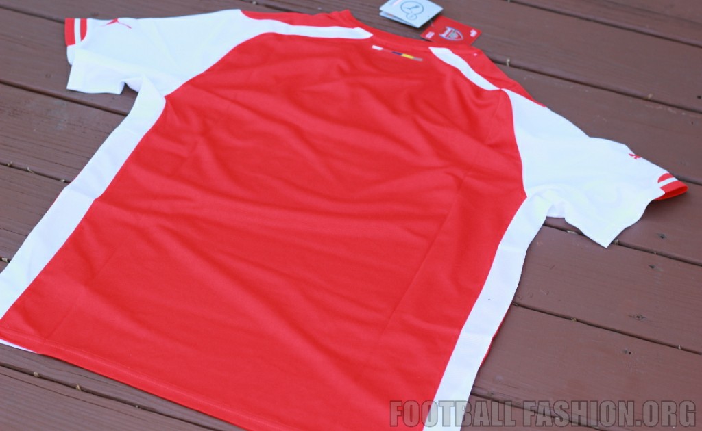 Arsenal Football Club 2014 2015 Puma Soccer Jersey, Maillot, Kit, Shirt, Replica