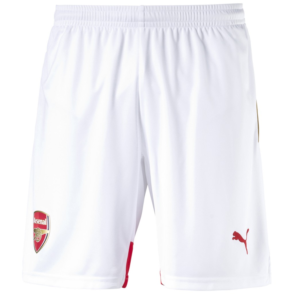 Arsenal Football Club 2015 2016 PUMA Red Home Kit, Shirt, Soccer Jersey, Camiseta, Maillot