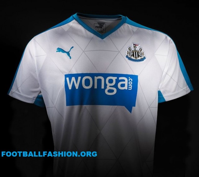 Newcastle United 2015 2016 PUMA Away Football Kit, Soccer Jersey, Shirt, Camiseta, Maillot