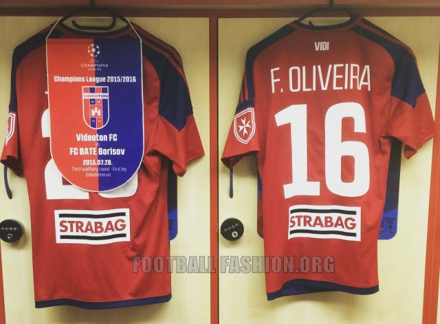 Videoton Football Club 2015 2016 adidas Home, Away and Third Football Kit, Soccer Jersey, Shirt, Mez, Mezek
