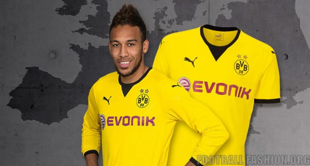 Borussia Dortmund 2015 2016 PUMA Europa League Home Football Kit, International Soccer Jersey, Ambassador Shirt, Trikot