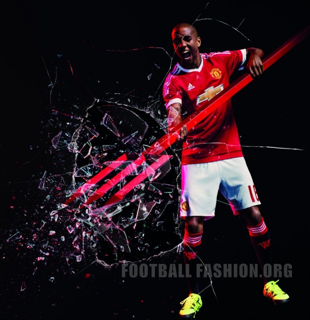 Manchester United 2015 2016 Red adidas Home Football Kit, Soccer Jersey, Shirt, Camiseta, Maillot, Trikot, Equipacion