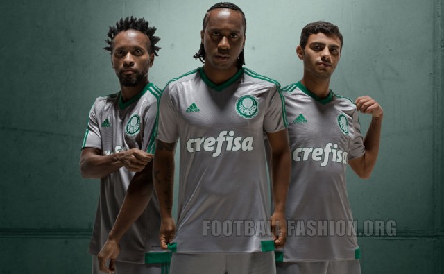 Palmeiras 2015 2016 Away and Third Football Kit, Soccer Jersey, Shirt, Camisa
