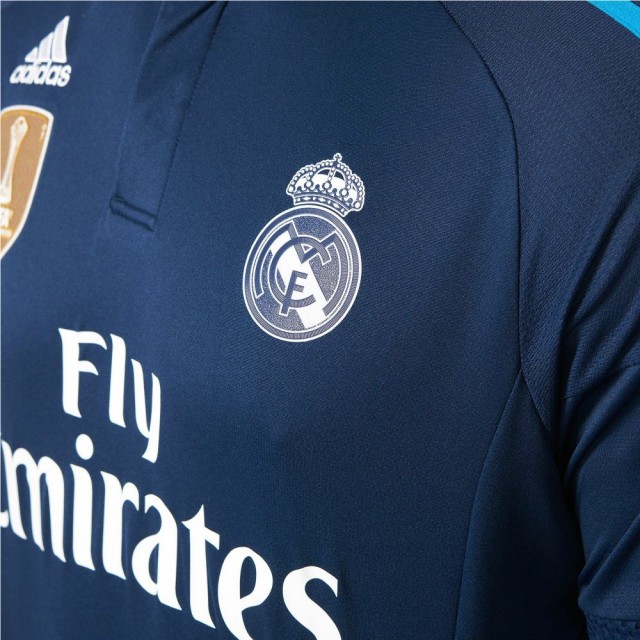 Real Madrid 2015 2016 adidas Dark Blue Third Football Kit, Soccer Jersey, Shirt, Camiseta de Futbol, Nueva Equipacion