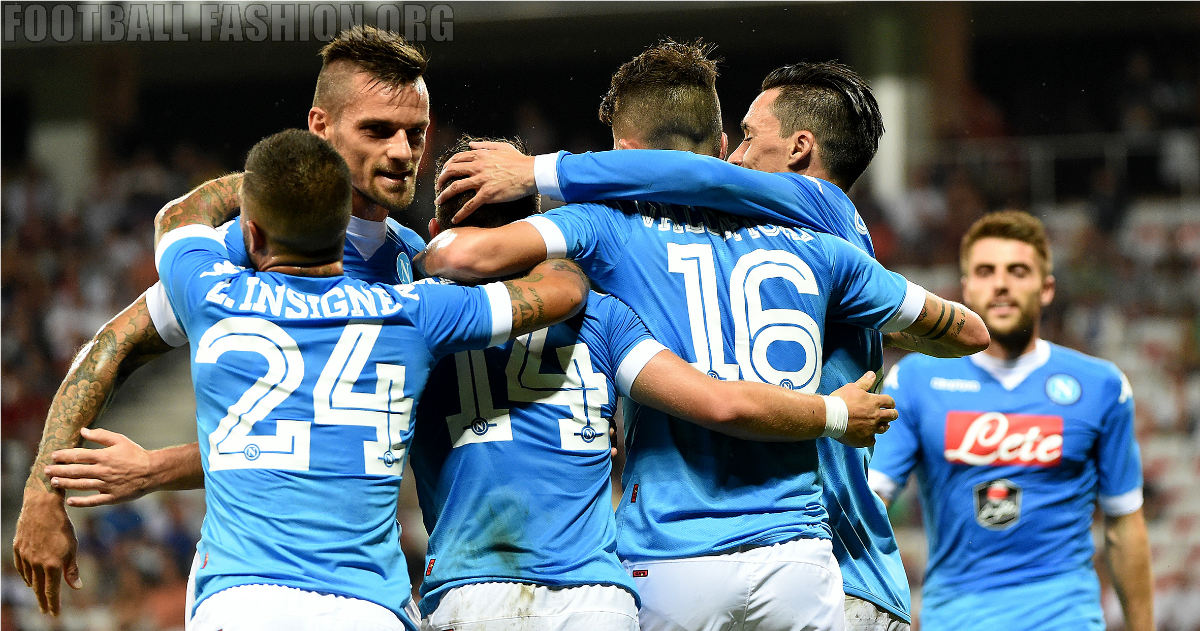 Napoli kit 2015/16