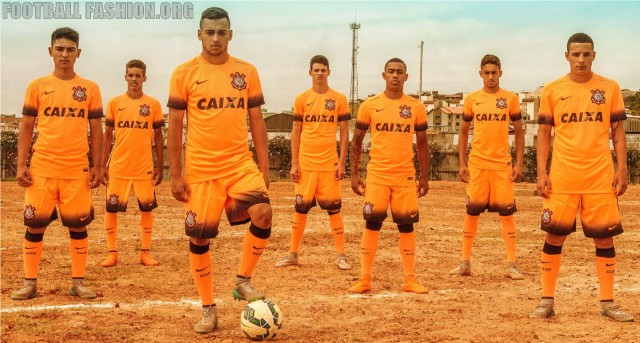 Corinthians 2015 2016 Nike Home and Third Football Kit, Soccer Jersey, Shirt, Camisa