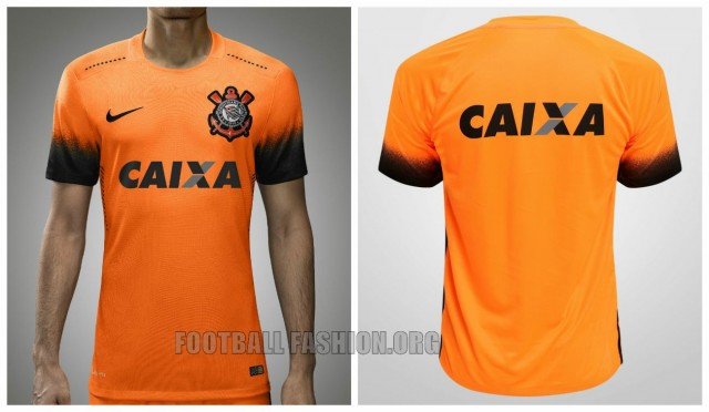 Corinthians 2015 2016 Nike Home and Third Football Kit, Soccer Jersey, Shirt, Camisa