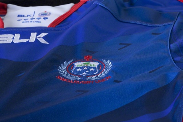 Manu Samoa 2015 Rugby World Cup BLK Home and Away Jersey, Kit, Shirt