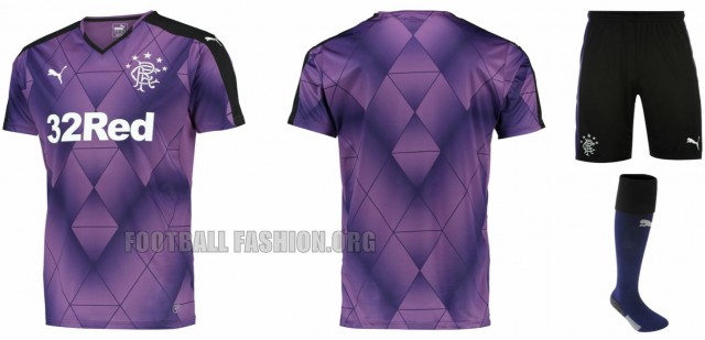 Rangers FC 2015/16 PUMA Third Kit