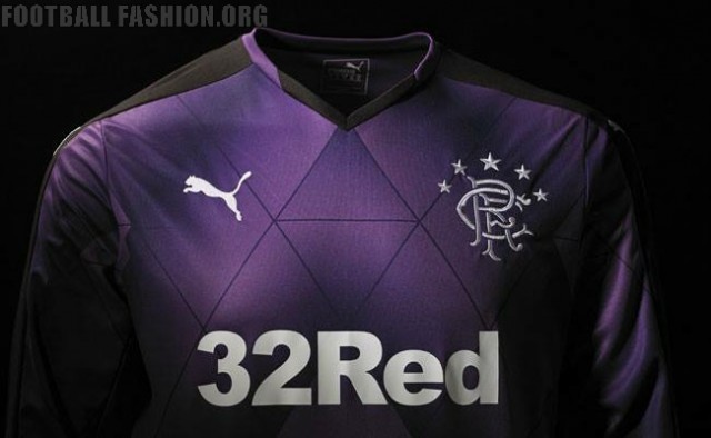 Rangers Football Club 2015 2016 PUMA Third Kit, Soccer Jersey, Shirt