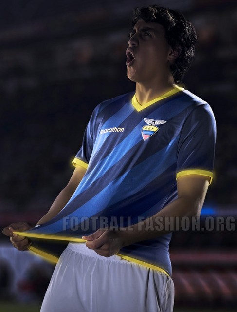 Ecuador 2015 2016 Marathon Home and Away Football Kit, Soccer Jersey, Shirt, Camiseta del Rumbo al Mundial 2018