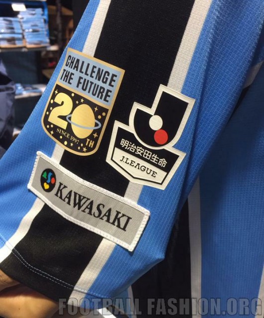 Kawasaki Frontale 2016 (20th Anniversary) PUMA Home Football Kit, Soccer Jersey, Shirt