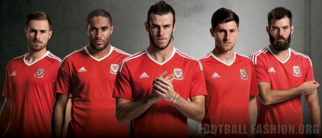 Wales Euro 16 Adidas Home And Away Kits Football Fashion