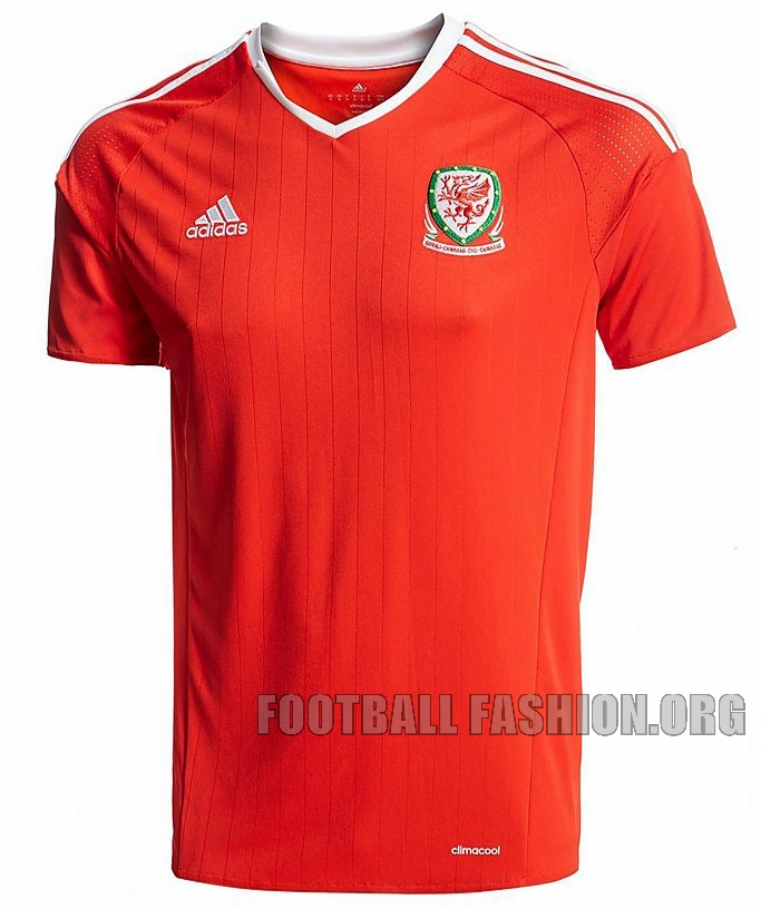Wales EURO 2016 adidas Home and Away Kits - FOOTBALL FASHION