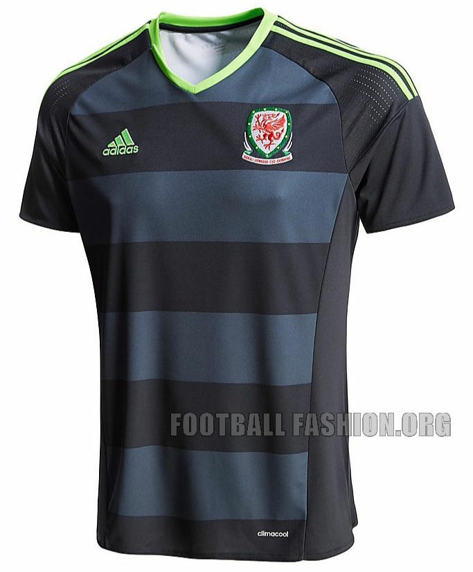Wales Euro 16 Adidas Home And Away Kits Football Fashion