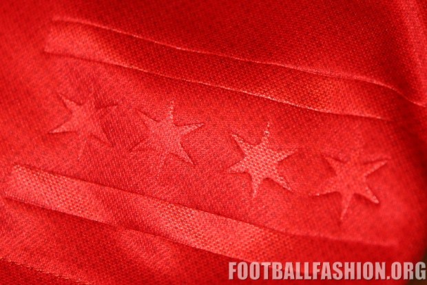 Chicago Fire 2016 adidas Home Soccer Jersey, Football Kit, Shirt, Camiseta de Futbol