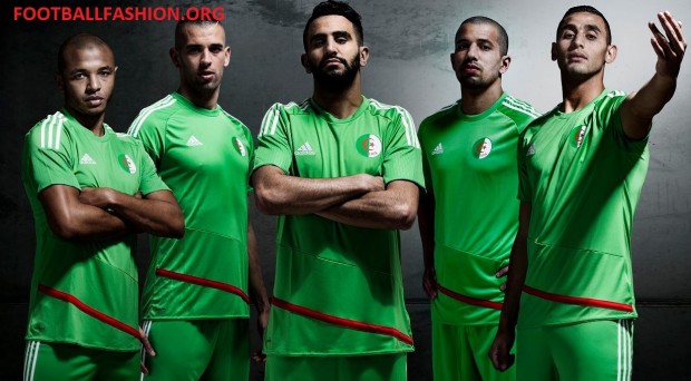 Algeria 2016 2017 adidas Home and Away Football Kit, Soccer Jersey, Shirt, Maillot