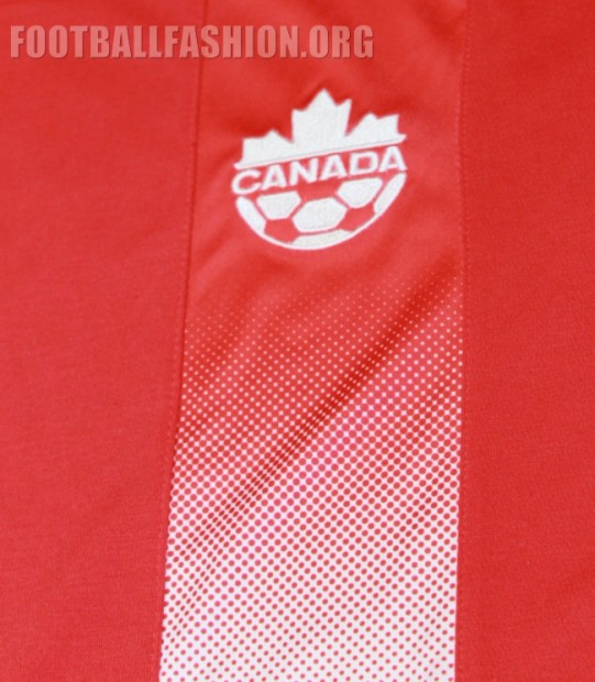 Canada 2016 Umbro Home Soccer Jersey, Shirt, Football Kit, Maillot