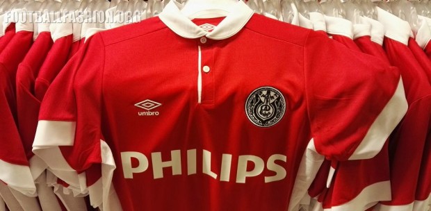 PSV Eindhoven 2016 Umbro Heritage Football Kit, Soccer Jersey, Shirt, Tenue