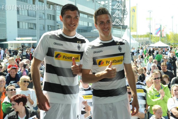 Borussia Mönchengladbach 2016 2017 Kappa Home Football Kit, Soccer Jersey, Shirt, Trikot, Heimtrikot