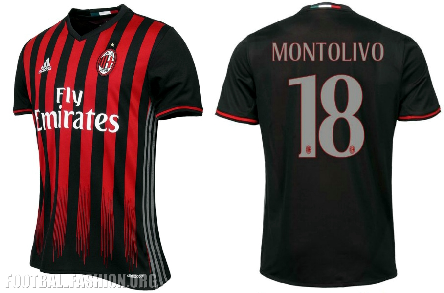 Outlet Le Nuove Kit Maglia AC Milan Prima + Pantaloncini 2023/2024