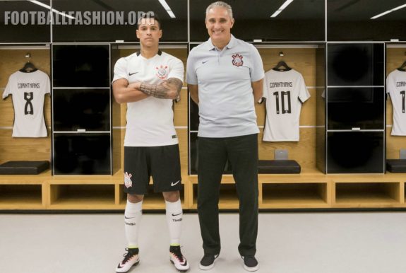 Corinthians 2016 2017 Nike Home Football Kit, Soccer Jersey, Shirt, Camiseta, Camisa