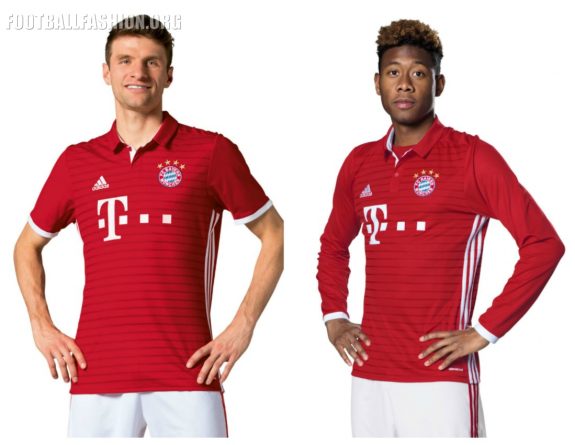 FC Bayern München 2016 2017 adidas Home Football Kit, Soccer Jersey, Shirt, Bayern Munich Trikot, Heimtrikot 2016/17