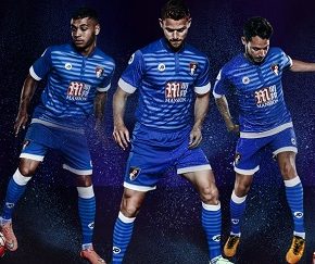 AFC Bournemouth 2016 2017 JD Sports Away Football Kit, Soccer Jersey, Shirt