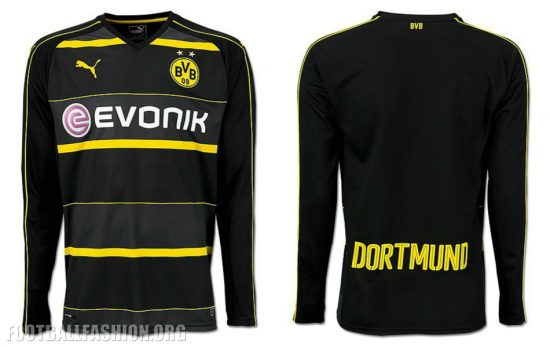 Borussia Dortmund 2016 2017 PUMA Home Football Kit, Soccer Jersey, Shirt, Trikot, Auswärtstrikot