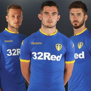 Leeds United 2016 2017 Kappa Away Football Kit, Soccer Jersey, Shirt