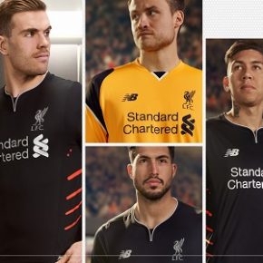 Liverpool FC 2016 2017 New Balance Away Football Kit, Soccer Jersey, Shirt, Maillot, Camiseta, Camisa, Trikot