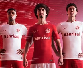 SC Internacional 2016 2017 Nike Home and Away Football Kit, Soccer Jersey, Shirt, Camisa
