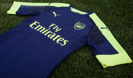 Arsenal Football Club 2016 2017 PUMA Away and Third Kit, Shirt, Soccer Jersey, Camiseta, Maillot