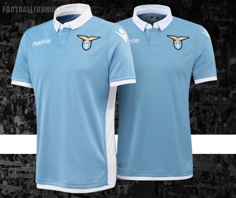 SS Lazio 2016 2017 Macron Home Football Kit, Soccer Jersey, Shirt, Gara, Maglia, Camiseta, Camisa