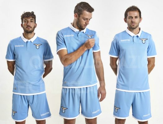 SS Lazio 2016 2017 Macron Home Football Kit, Soccer Jersey, Shirt, Gara, Maglia, Camiseta, Camisa