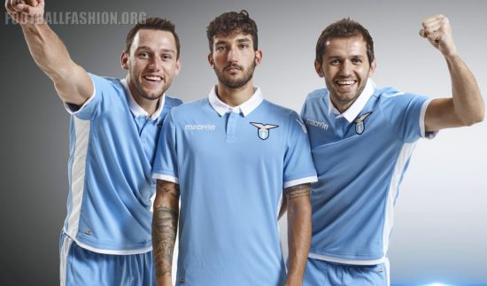SS Lazio 2016 2017 Macron Home Football Kit, Soccer Jersey, Shirt, Gara, Maglia, Camiseta, Camisa