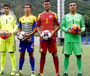 Andorra 2016 2017 adidas Home and Away Football Kit, Shirt,, Soccer Jersey, Equipació