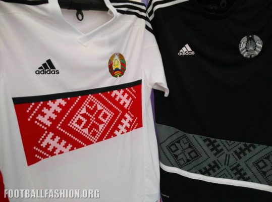 Belarus 2016 2017 adidas Home and Away Football Kit, Soccer Jersey, Shirt