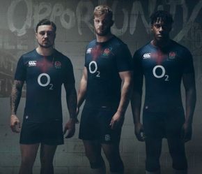 England Rugby 2016 2017 Canterbury Away Football Kit, Soccer Jersey, Shirt