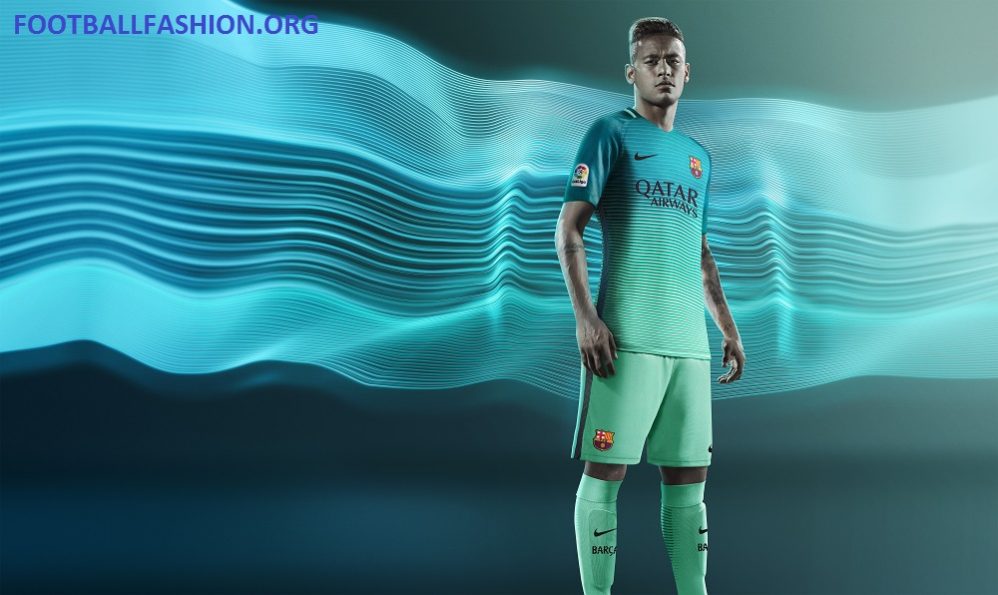 Fc Barcelona 16 17 Nike Third Kit Football Fashion