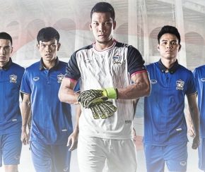 Thailand 2016 2017 Grand Sport World Cup Home and Away Football Kit, Soccer Jersey, Shirt