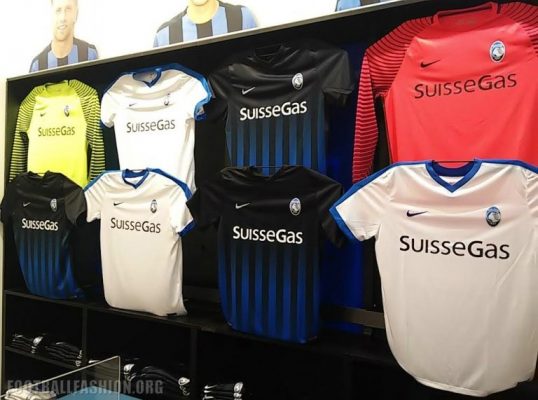Atalanta Bergamo 2016 2017 Nike Home and Away Football Kit, Soccer Jersey, Shirt, Gara, Maglia