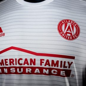 Atlanta United FC 2017 adidas Away Soccer Jersey, Football Shirt, Kit, Camiseta de Futbol, Equipacion, Playera, Maillot