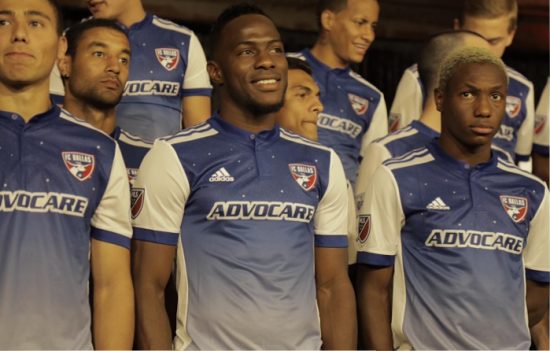 FC Dallas 2017 adidas Away Soccer Jersey, Football Kit, Shirt, Camiseta de Futbol, Playera, Equipacion