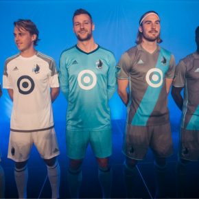 Minnesota United FC 2017 adidas Home and Away Soccer Jersey, Football Kit, Shirt, Camiseta de Futbol